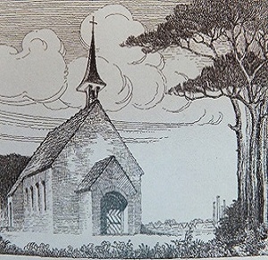 Zeichnung Lukaskirche 1937